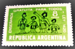 Argentina,1965, Kinderzeichnung., MNH. Michel # 891 - Ungebraucht