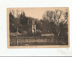 VIRIVILLE (ISERE) CLOCHER DE L'ANCIENNE EGLISE 1947 - Viriville