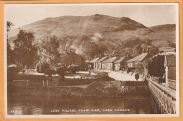 Loch Lomond UK Old Postcard - Dunbartonshire