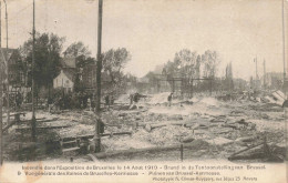 BELGIQUE - Incendie Dans L'Exposition De Bruxelles Le 14 Août 1910 - Climan-Ruyssers - Carte Postale Ancienne - Mostre Universali