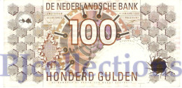 NETHERLAND 100 GULDEN 1992 PICK 101 XF - 5 Gulden