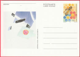 Entier Postal (CP) Du Liechtenstein (1996) - Preis-Gegeben (Révélation) De Gertrud Kohli - Stamped Stationery