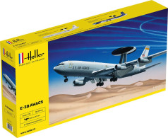 Heller - E-3B AWACS US Air Force Maquette Kit Plastique Réf. 80308 NBO Neuf 1/72 - Aviones