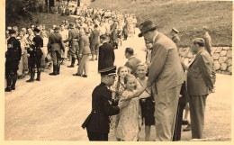 Adolf HITLER * WW2 Guerre 39/45 War * RARE Photo Ancienne * Nazi Nazisme Enfants Jeunesses Hitlériennes * 9x6cm - Guerre 1939-45