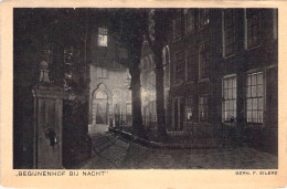 PAYS BAS - AMSTERDAM - Begijnenhof Bij Nacht - Carte Postale Ancienne - Otros & Sin Clasificación