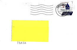 OLANDA NEDERLAND HOLLAND - 2020 Lettera Prioritaria Per L'Italia Con Francobollo Singolo (2014 INTERNATIONAAL) - 3986 - Storia Postale