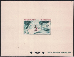 NOUVELLE CALEDONIE - POSTE AERIENNE - N°67 - EPREUVE DE LUXE. - Imperforates, Proofs & Errors