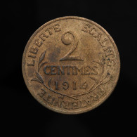 France, Dupuis, 2 Centimes, 1914, Bronze, SUP (AU), KM#841, Gad.107, F.110/17 - 2 Centimes