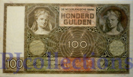 NETHERLAND 100 GULDEN 1940 PICK 51b XF+ - 100 Gulden