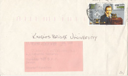 Ireland Cover Sent To England 1995 Single Franked - Lettres & Documents