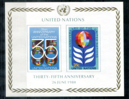 UNO-NEW YORK Block 7, Bl.7 Mnh - 35 Jahre UNO, 35th Anniversary, 35e Anniversaire - ONU NEW YORK - Blocks & Sheetlets