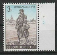 Belgie OCB 1445 ** MNH  Met Plaatnummer 2 - 1961-1970