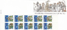 Norge, 1991, 1082/83 Booklet 17, MNH **, Weihnachten: Weihnachtsbräuche. - Carnets