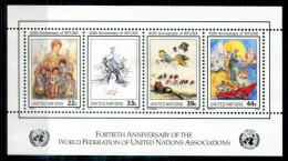 UNO-NEW YORK Block 9, Bl.9 Mnh - Gemälde, Paintings, Peintures - ONU NEW YORK - Blocchi & Foglietti