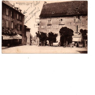 12 MONTBAZENS Route De Lugan , Façade Café National , Hôtel Du Miel , Photo Farjou - Montbazens