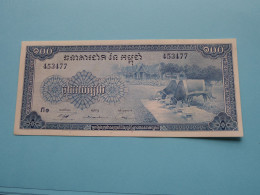 100 Riels () Banque Nationale Du CAMBODGE ( For Grade See SCANS ) UNC ! - Cambodja