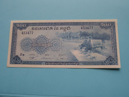 100 Riels () Banque Nationale Du CAMBODGE ( For Grade See SCANS ) UNC ! - Kambodscha
