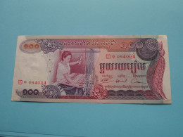 100 Riels () Banque Nationale Du CAMBODGE ( For Grade See SCANS ) UNC ! - Cambodge