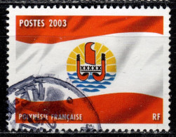 F P+ Polynesien 2003 Mi 898 Fahne - Gebraucht