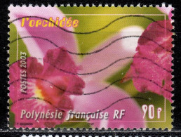 F P+ Polynesien 2003 Mi 900 Blüte - Used Stamps