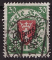 Dantzig Dienstmarke - Used - Mi  DM Nr 47a - Geprüft  (DZG-0089) - Servizio