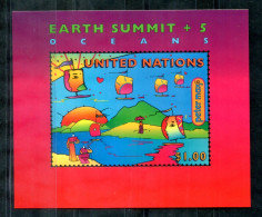 UNO-NEW YORK Block 14, Bl.14 Mnh -  Erdgipfel, Earth Summit, Sommet De La Terre - ONU NEW YORK - Blocks & Sheetlets
