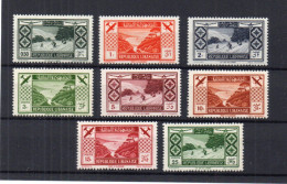 !!! GRAND LIBAN, SERIE PA N°49/56 NEUVE * - Airmail