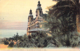 MONACO - Monte-Carlo - Les Jardins Et Le Casino - Carte Postale Ancienne - Monte-Carlo