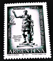 Argentina, 1961, Italian President Gronchi Visit, MNH. Michel # 773 - Unused Stamps