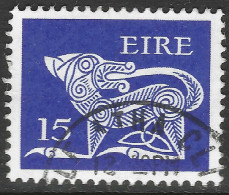 Ireland. 1971 Decimal Currency. 15p Blue Used. SG 356a - Oblitérés