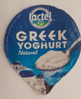 Egypt - Couvercle De Yoghurt  Lactel GREEK  (foil) (Egypte) (Egitto) (Ägypten) (Egipto) (Egypten) - Milchdeckel - Kaffeerahmdeckel