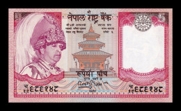 Nepal 5 Rupees 2005 Pick 53a Sign 15 Sc Unc - Népal