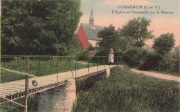 Cormeron * L'église Et La Passerelle Sur La Grenne * Route Pont - Autres & Non Classés