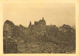 Moussy Sur Aisne * Les Ruines Du Village * WW1 Guerre 14/18 War * Photo Ancienne Circa 1917 Format 16.6x12cm - Autres & Non Classés