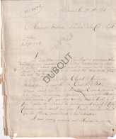 Brugge/Westkapelle - Brief 1814  (V2490) - Manuscrits