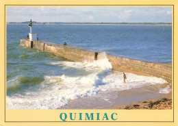 Delcampe - Quimiac * Mesquer * Vue Sur La Jetée Et Le Phare - Mesquer Quimiac