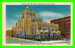 SYRACUSE, NY - CENTRAL NEW YORK POWER CORPORATION OFFICE BUILDING - PUB. BY Wm JUBB CO INC - - Syracuse