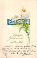 FLEURS - Marguerites - Carte Postale Ancienne - Blumen