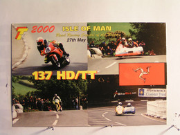 Ile De Man - Road Racing Capital Of The World - 2000 - Dos : Carte Circuit - Isle Of Man