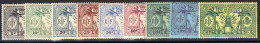 New Hebrides 1925 Set Mixed Mint And Used. - Unused Stamps