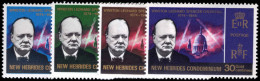 New Hebrides 1966 Churchill Lightly Mounted Mint. - Neufs