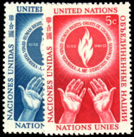 New York 1953 Human Rights Unmounted Mint - Unused Stamps