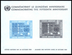 New York 1960 Anniversary Souvenir Sheet Unmounted Mint. - Neufs