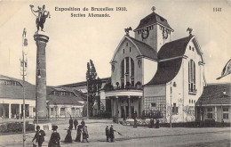 BELGIQUE - BRUXELLES Exposition Bruxelles 1910 - Section Allemande - Editeur Valentine & Sons - Carte Postale Ancienne - Wereldtentoonstellingen