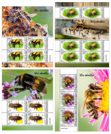 Djibouti  2023 Bees. (108f) OFFICIAL ISSUE - Abeilles