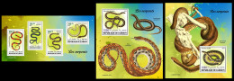 Djibouti  2023 Snakes. (115) OFFICIAL ISSUE - Serpents