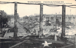 BELGIQUE - BRUXELLES Exposition Bruxelles 1910 - Les Ruines Du Palais L'Alimentation Et Front ..- Carte Postale Ancienne - Weltausstellungen