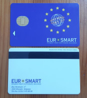 ANCIENNE CARTE A PUCE DEMONSTRATION BULL OBERTHUR EUROSMART !!! - Tarjetas De Salones Y Demostraciones