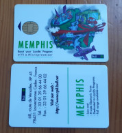 ANCIENNE CARTE A PUCE DEMONSTRATION BULL MEMPHIS !!! - Badge Di Eventi E Manifestazioni