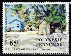 F P+ Polynesien 1984 Mi 415 Gemälde - Usati